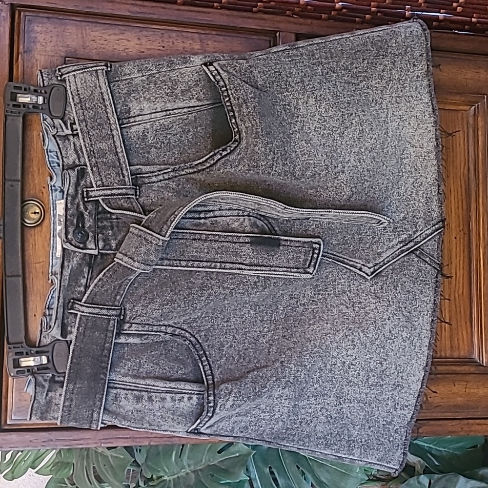 FREE PEOPLE We The Free East Of Eden Paperbag Denim Sz 27